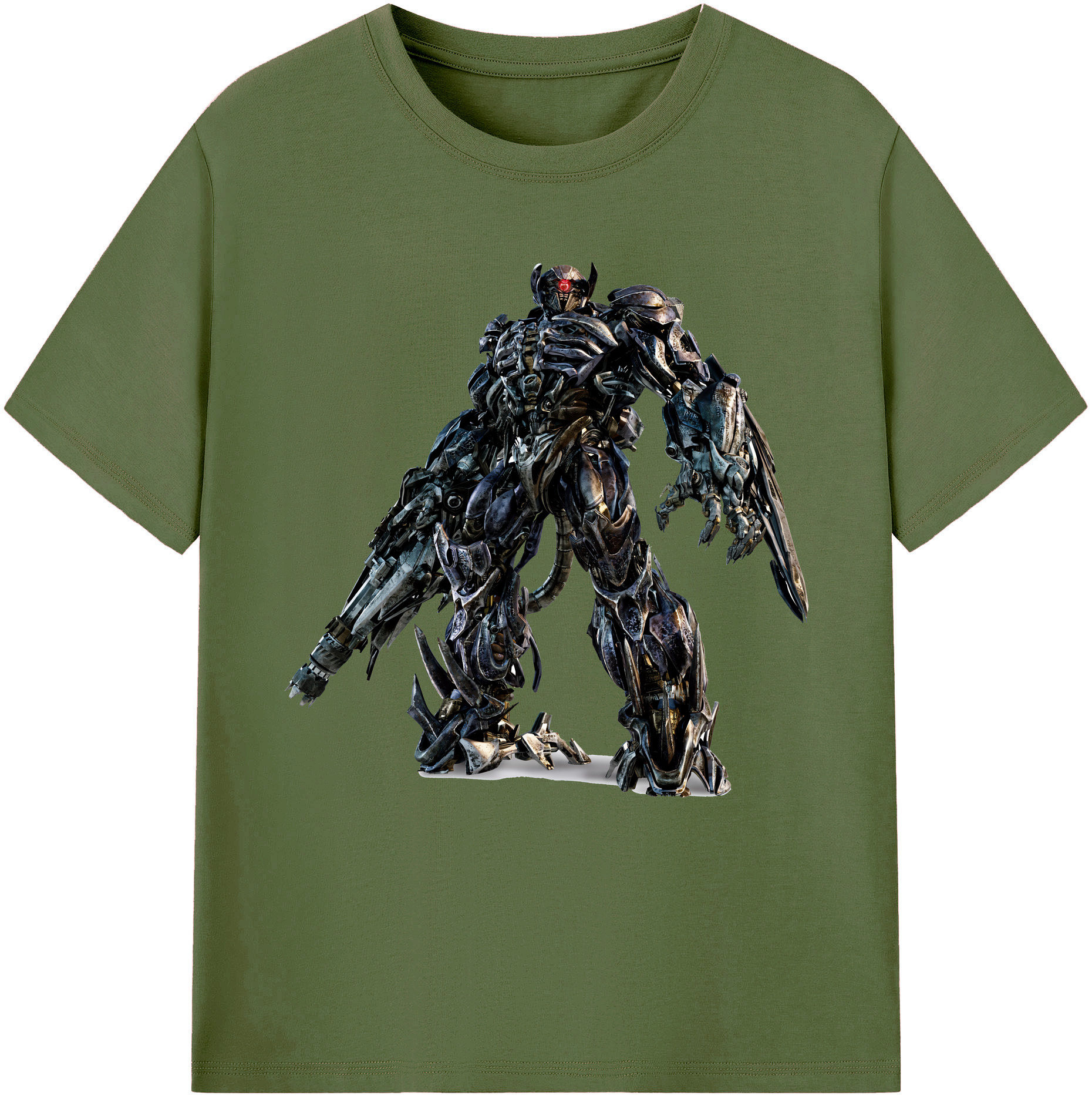 （画像用） Transformers トランスフォーマー 綿100％半袖Tシャツ（フロントプリント）